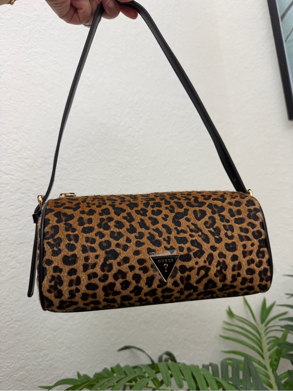 Guess leopard shoulder bag